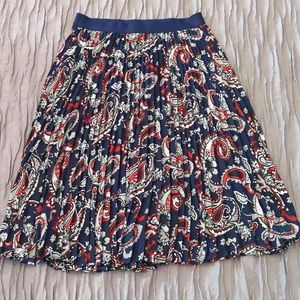 Express pleated skirt XS